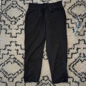 RBX Women's Black Pinstripe Jogger Pants